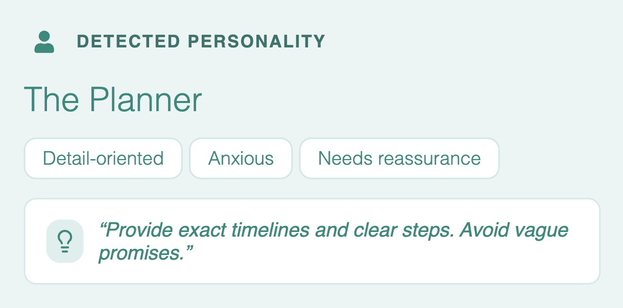 AI assistant insight card